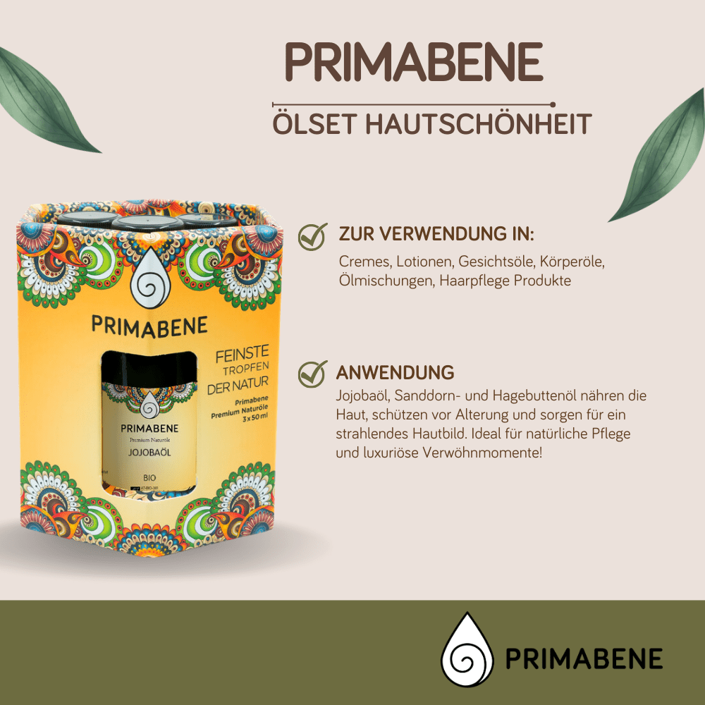 Bild von Ölset - Haut Schönheit, in der Primabene Geschenksbox